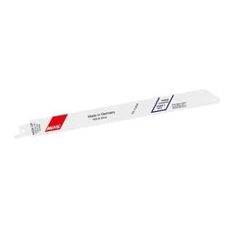 Bi-Metall-Säbelsägeblatt gefräst und geschränkt, GL 230/VL 210 mm, ZT 1,8-2,5mm/