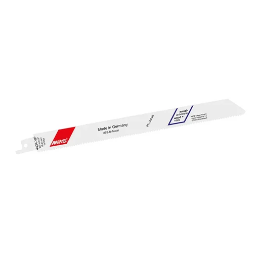"Bimetaal zaagblad voor reciprozaag, gefreesd en gezet, GL 230/VL 210 mm, ZT 1,8-2,5 mm/10-14 TPI, verpakking van 5 stuks image"