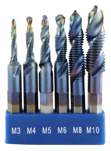 "Tappenset 6-delig M3 - M10 image"