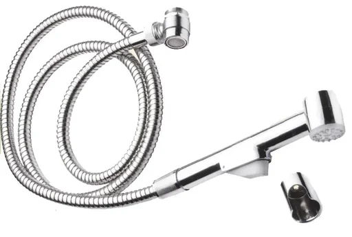 "Wastafel douche met slang en adapter image"