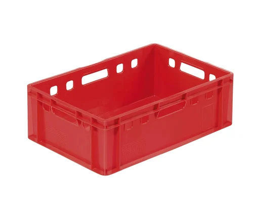 "Euro vleescontainer E2 60x40x20 cm, rood image"