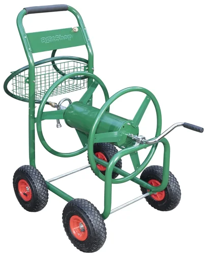 "Slangenwagen, 100 m voor 3/4" slang, inclusief opbergmand image"