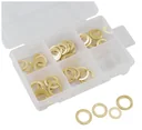 50-piece brass-plated ring assortment