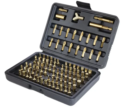 "Speciale bit set titanium gecoat, 100 delig image"