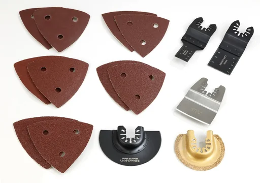 "Accessoireset voor multigereedschap, 15-delig image"