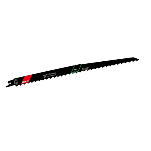 "CV zaagblad voor reciprozaag, gefreesd en gezet, GL 300/VL 280 mm, ZT 8,5 mm / 3 TPI, 5 stuks image"