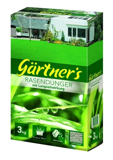 "Meststof voor gazon met langdurige werking 3 kg image"
