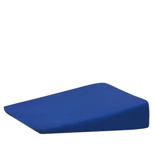 "Autostoelkussen wig met hoes, blauw image"
