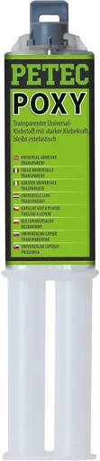"Poxy Transparent 2K Universal Adhesive, 24 ml image"