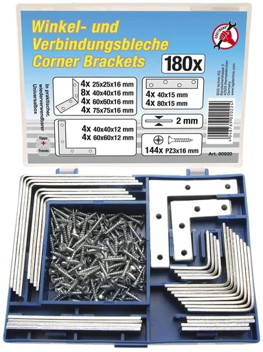 "Verbindingsplaten set 180 stuks image"