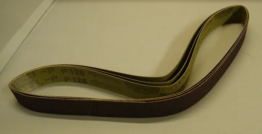 "Sanding belts K80/ 25 x 760 mm/ 3 pieces image"