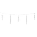 LED lighting icicles with timer suitable for indoor and outdoor use