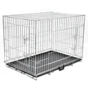 Foldable XL metal dog house