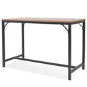 Wall table 119x53x79 cm ash wood