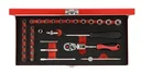Socket wrench set 1/4 SW4-13 mm 33-piece