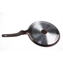 Pancake pan - non-stick coating - 24 cm - Burgundy