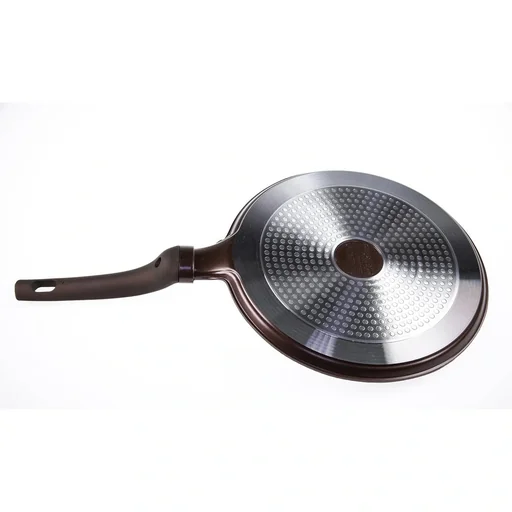 "Pancake pan - non-stick coating - 24 cm - Burgundy image"