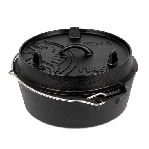 "Dutch oven 4.5 flat bottom (without feet) image"