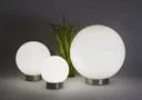 Solar ball with white and color changing LED - 20cm