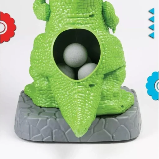 "Discovery Kids T-Rex Shooting Game - Feed the T-Rex - Green / White image"