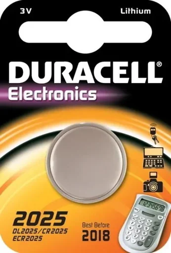 "Lithium button cell CR2025 - 1 piece image"