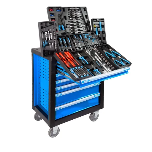 "Workshop trolley "Lightning" including 250-piece tool set image"