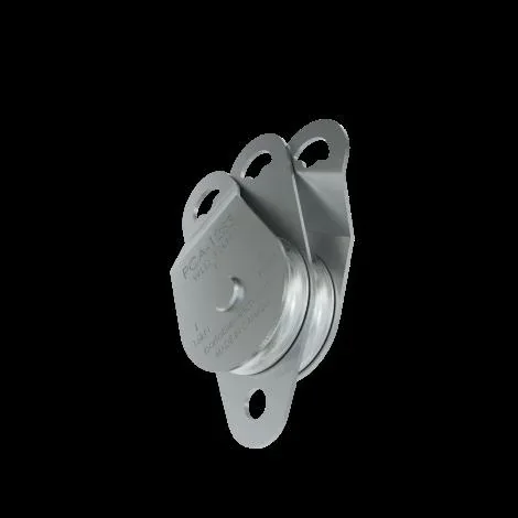 "Stainless steel pulley, double, Ø 76 mm image"