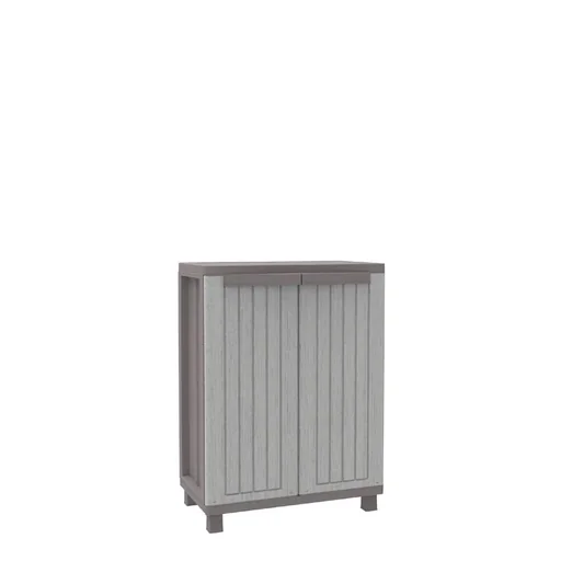 "Plastic cabinet J-Wood 68 for weather-protected outdoor and indoor use image"