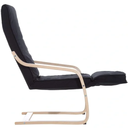 "Relaxing chair, armchair, cushion, black image"