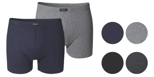 "Retro shorts in a pack of 4, assorted colors, size 5 image"