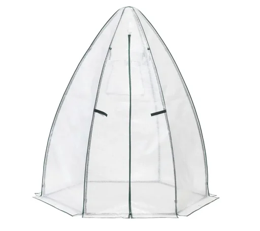 "Tent winter tent 160x160x183 cm white image"