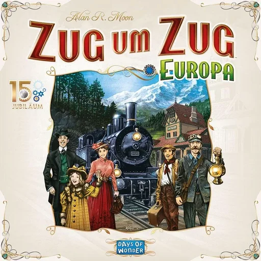 "Board game Ticket to Ride Europe 15th Anniversary image"