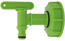 IBC adapter 2 inch with small tap