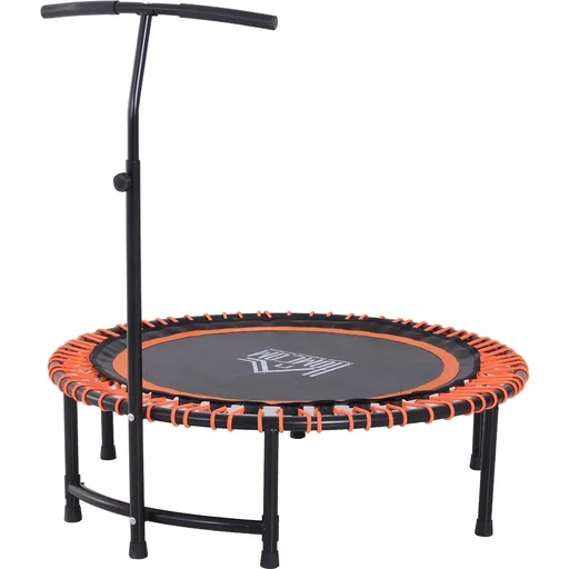 "Fitness trampoline with handle image"