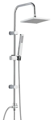 "TOKYO overhead shower set, chrome image"