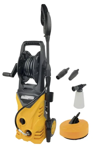 "High-pressure cleaner, 1600 watts, including surface cleaner and accessory set image"