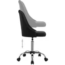 Dining room chairs 2 pieces fabric black