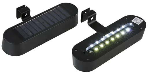 "Solar LED gutter light - 2 pieces image"