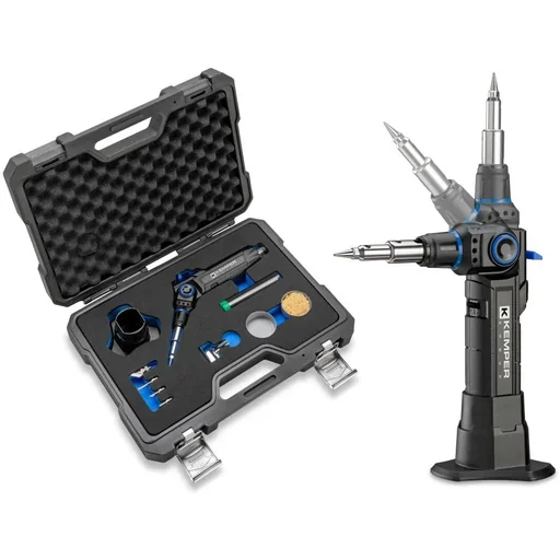 "Gas soldering set in case 70W image"