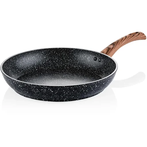 "Frying pan Ø30 cm (12.5") Black Marble Wood image"
