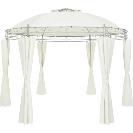 "Toscana Beige 3.5m gazebo with UV protection 50+ image"