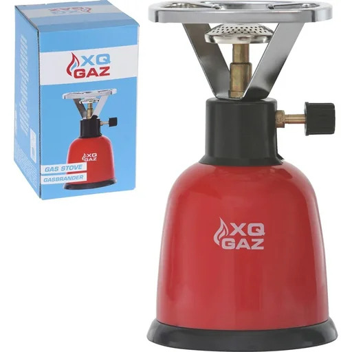 "XQGaz 1 burner camping gas stove -BASIS - 190 GRAM image"