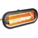 Infrared patio heater - spotlight - hanging - 1200 W