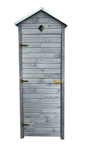 "Babylon garden cabinet, grey image"
