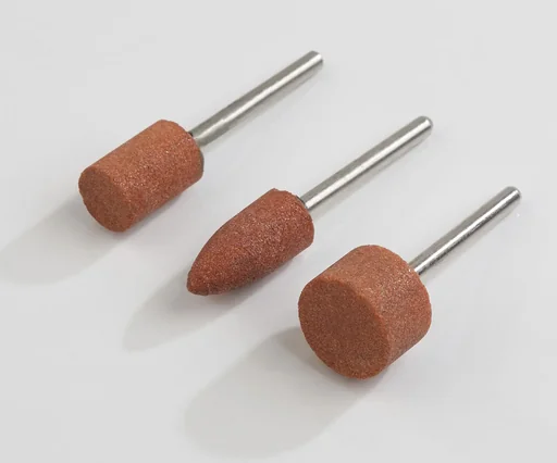 "Grinding pin set 3 pcs., shaft diameter 3.17 mm image"