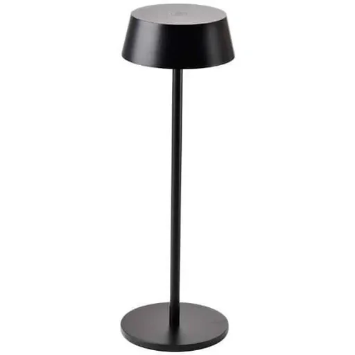 "VT-7562 Table Lamp - 3000K - Dimmable via Touch - Rechargeable - Black image"