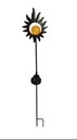 Solar light "Sonne" with orange LED