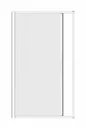 Insect screen roller blind for doors, 125 x 225 cm in white