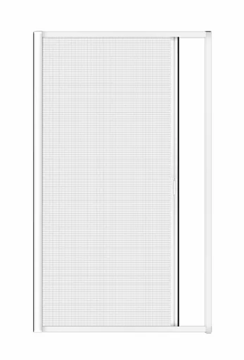 "Insect screen roller blind for doors, 125 x 225 cm in white image"