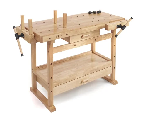 "Workbench HB2 with 2 drawers, small and large image"